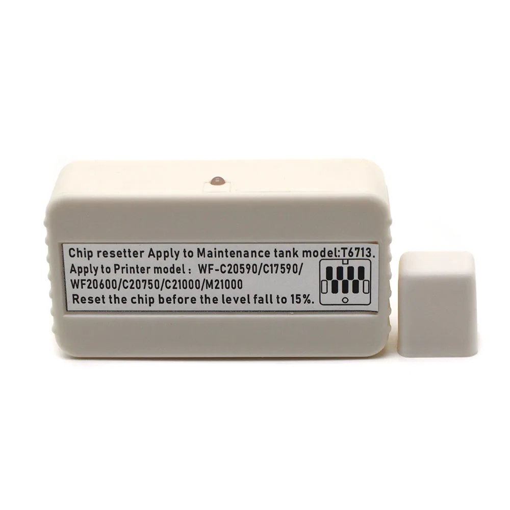 T671300 T6713 Maintenance Box Chip Resetter for Epson WF-C21000 WF-M20590 WF-C20750 WF-M20590F WF-M21000 WF-C20600 WF-C17590