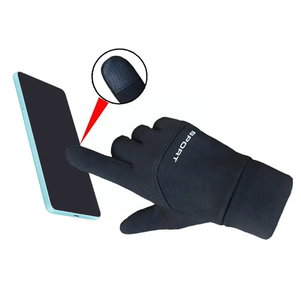 Football Gloves Boys Waterproof Thermal Grip Outfield Bicycle Cycling Sports Sports Bike Outdoor Player Field Soccer Gloves - Image 4