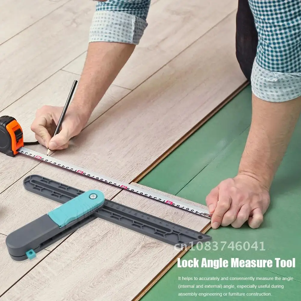 

Fast Lock Angle Measure Tools Marking Measuring Ruler Adjustable Angle Parts Edge Rule Protractor Inclinometer Goniometer Gauge