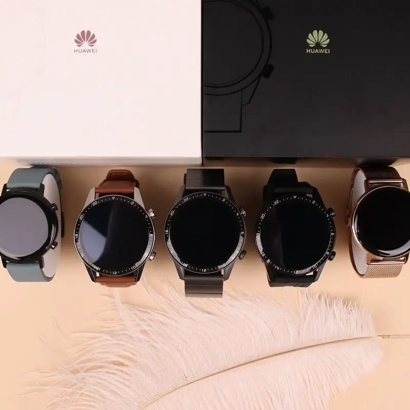화웨이 워치 GT2 스마트 워치 블루투스 음악 컬러 스크린, NFC 결제, Kirin 칩, 강력한 배터리 수명, 남녀 공용