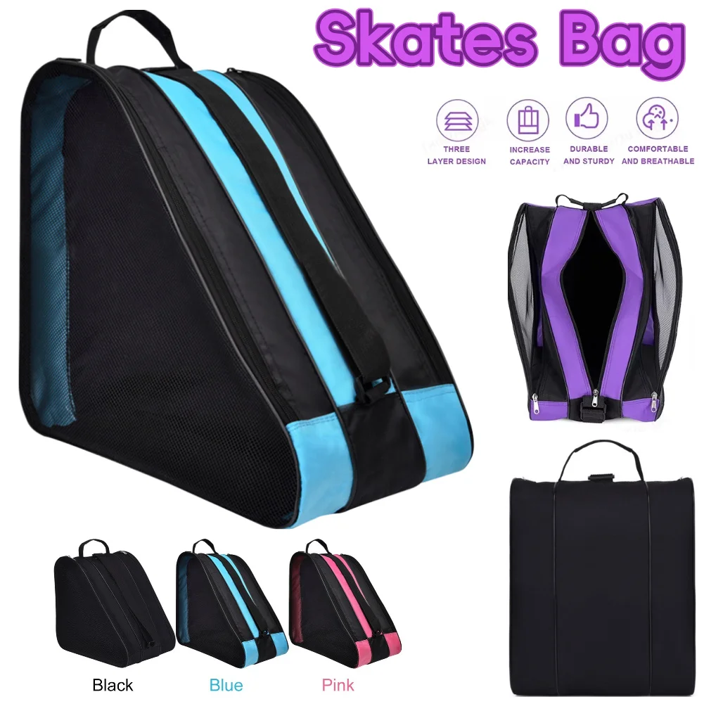 Kids Travel Ice Skating Backpack Breathable Thicken Figure Skating Bag ...