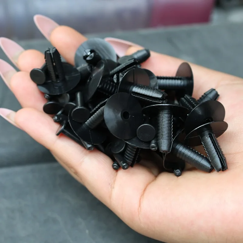 50-10pcs Car Bumper Trim Door Sill Wheel Arch Clip Retainer for BMW 3 5 7 Series 51118174185 Interior Accessories Car Rivet Clip