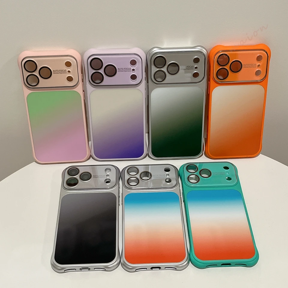 Luxury Gradation Phone Case For Iphone Pro Max Shockproof Cover_voghion.com