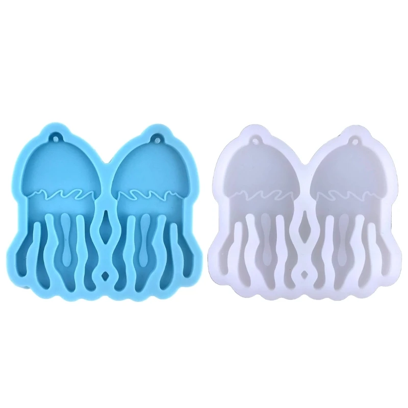 

Ocean Series Earring Resin Silicone Molds Jellyfish Earring Epoxy Casting Mold Jewelry Making Tools for Craft