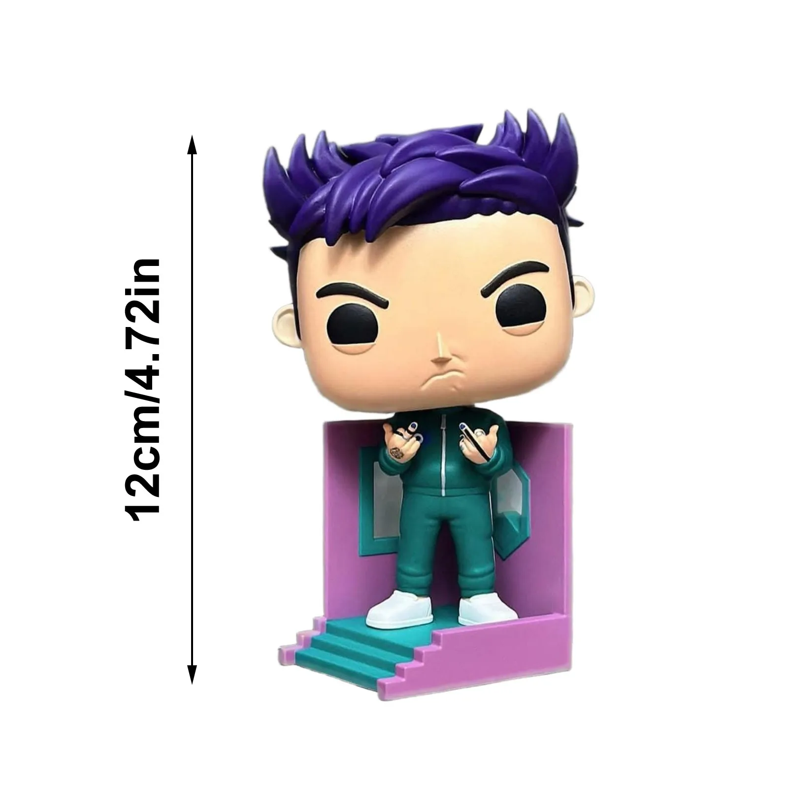 Korean Game - Gi-Hun 456 - Collectable Figure - Gift Idea - Official Merchandise - for Kids & Adults - TV Fans - Model Figure