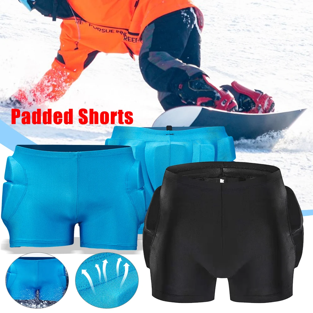 Ski Gear Hip Butt Winter Skate Protector Shock Absorb Hip Protection Shorts Butt Tailbone Snowboarding Skating Skiing