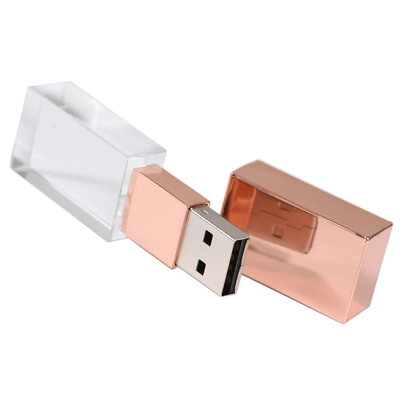 결혼 선물 128GB 크리스탈 USB 드라이브 64GB 메모리 스틱 펜 드라이브 U 디스크 32GB 플래시 드라이브 100% 실제 용량 사진 촬영