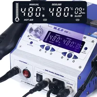 WEP 4-in-1 Soldering and Rework Station Hot Air Gun Sucker Tin Gun Iron Suction Pen Tool Professional BGA Welding Station 948-II 2