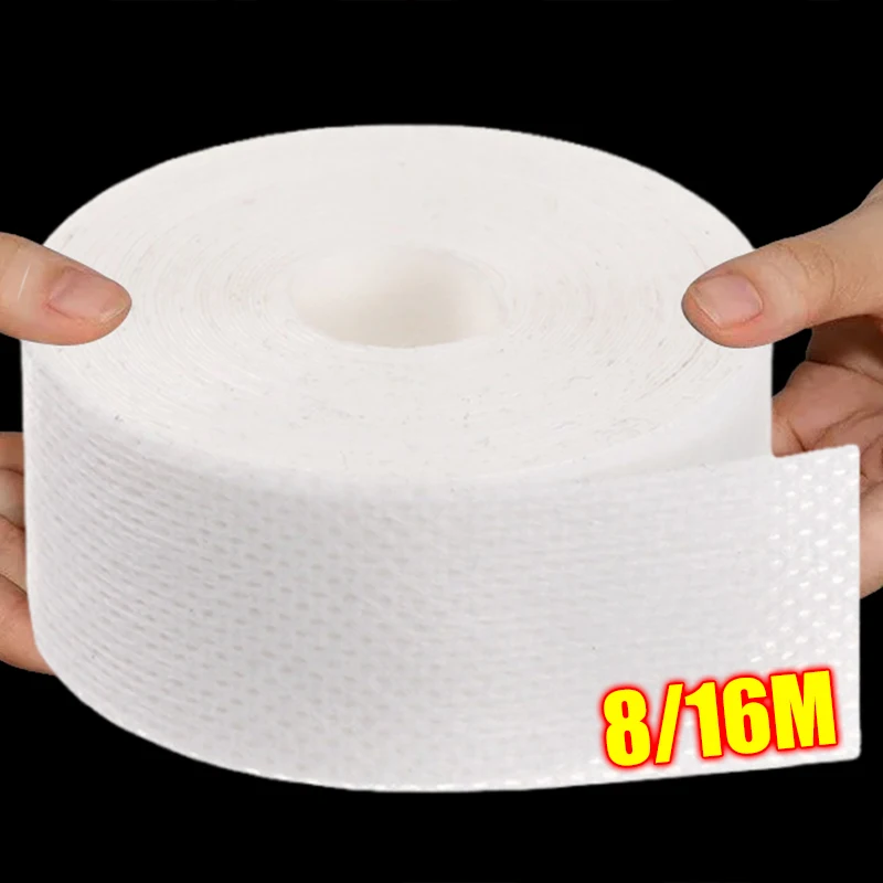Disposable Self-Adhesive Collar sticker 8/16M Women Men Absorbent Anti-dirt T-shirt Collar Sticker Protector Neck Liner Pads,shirt collar protector