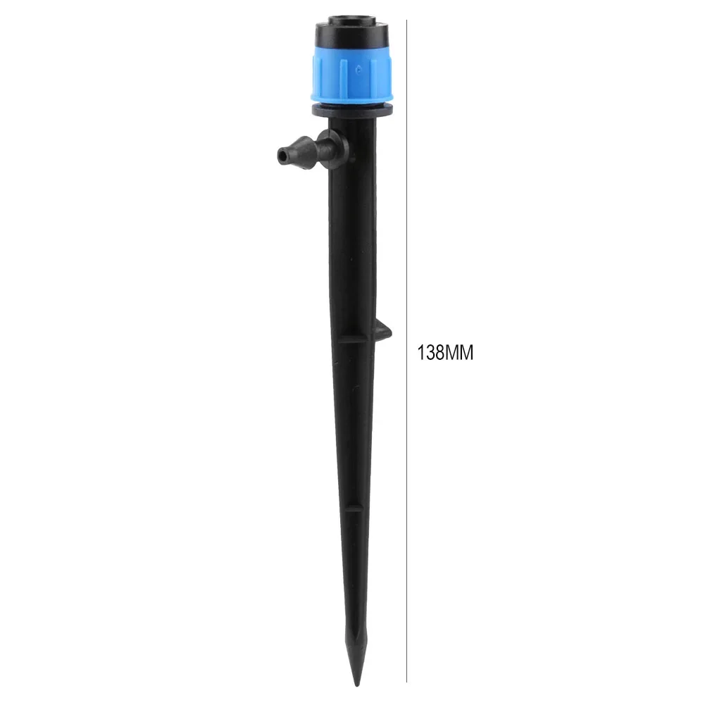 Garden Micro Drip Irrigation 360 Degrees Rotating Nozzle Sprayer Sprinkler 10-100Pcs For 4/7" Hose Garden Plants Watering System