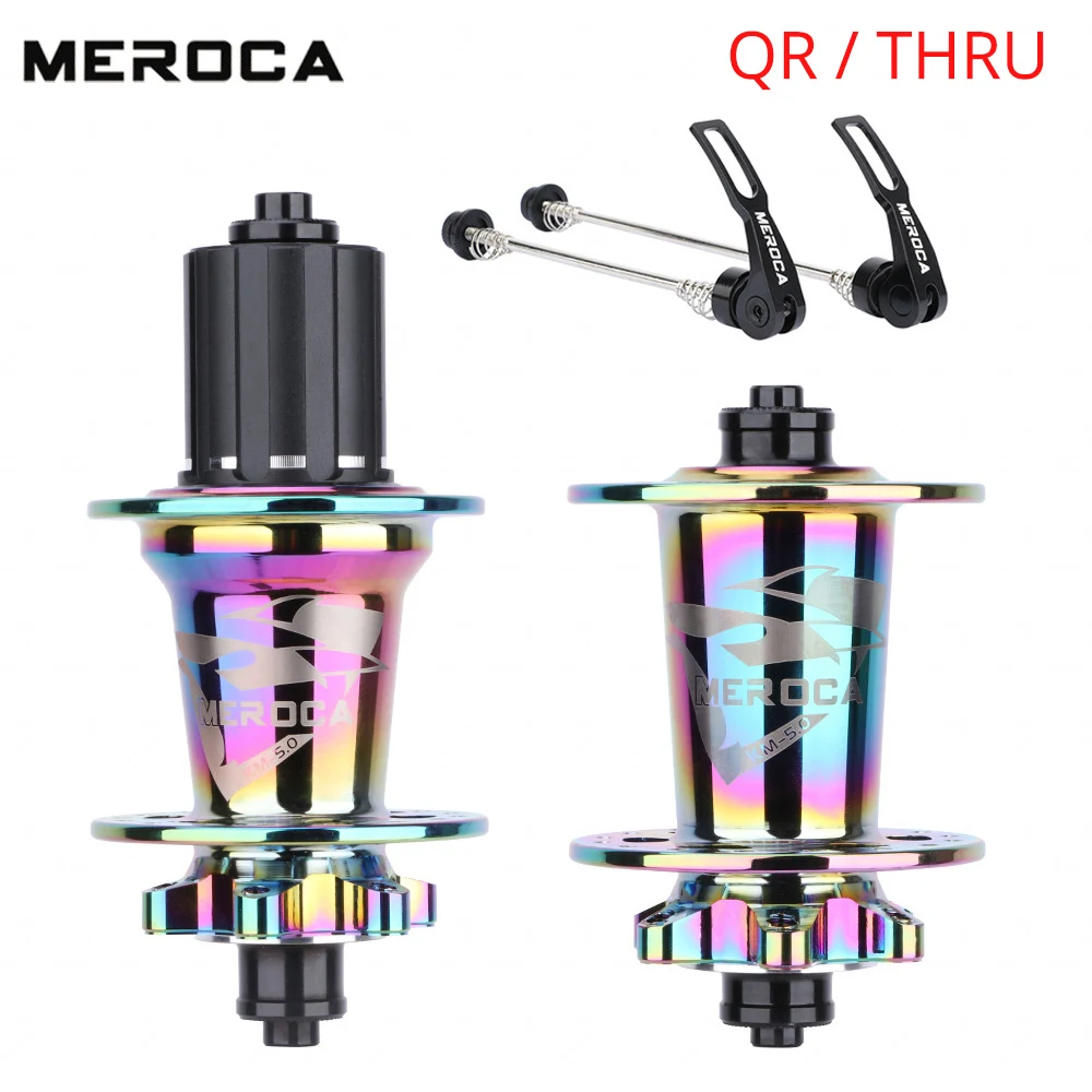 MEROCA 5 Bearing Cubo Mtb 32 Holes Disc Brake Bicycle Hub Quick Release