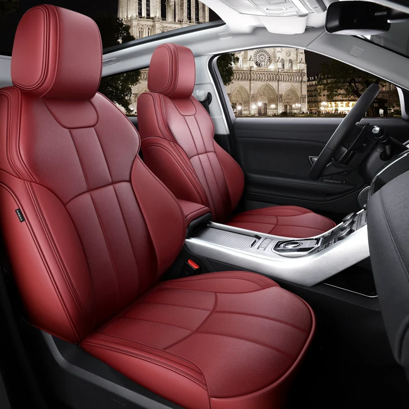 

Custom Fit Car Accessories Seat Covers For 5 Seats Full Set Top Quality Leather Specific For Lexus IS250 Ford Peugeot