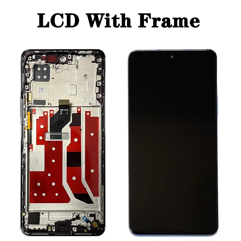 6.78 화웨이 노바 9 SE 9SE 5G JLN-LX1 LCD 디스플레이 스크린 터치 패널 디지타이저 명예 50 SE JLH-AN00 LCD 프레임 디스플레이