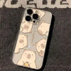 Adorable Capybara Transparent Phone Case - Samsung J4 Plus (S13154)