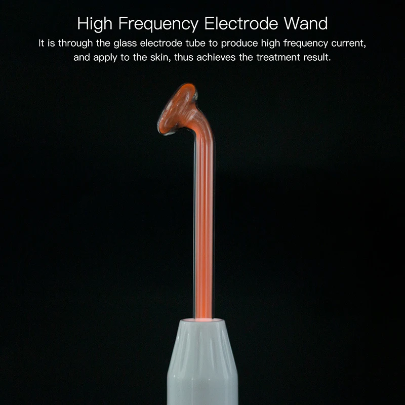 High Frequency Skin Therapy Wand Machine for Acne Anti-aging Facial Massager Skin Rejuvenation Tightening Wrinkle Reducing Tool 5
