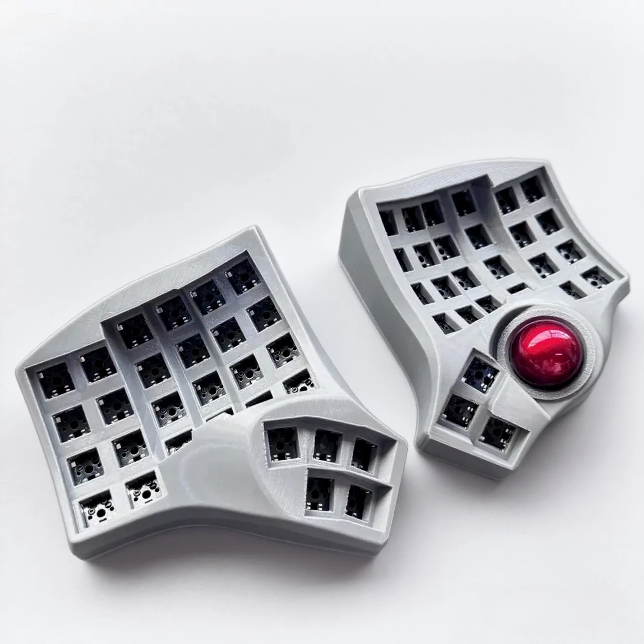 【新品】Charybdis 無線 自作キーボード 分割キーボード Charybdis MK2/MK1 4x6分割キーボードキット カスタム ホット