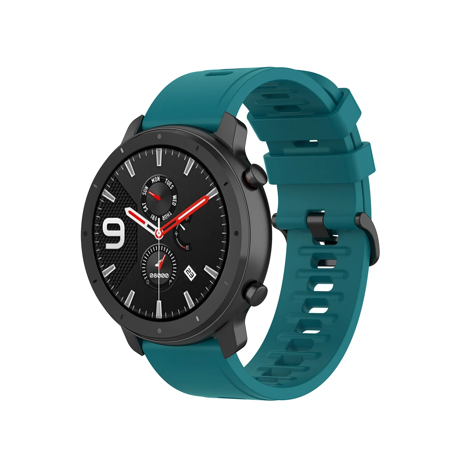 Durable Silicone Watch Band - Versatile Design
