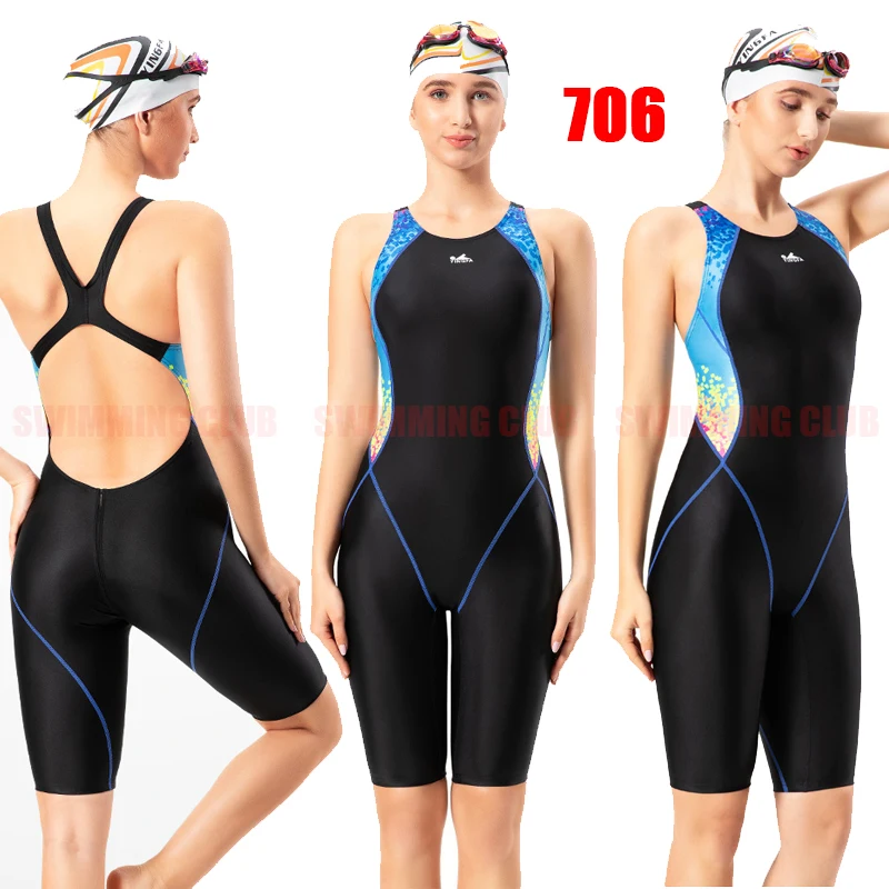 YINGFA WOMEN'S GIRL'S COMPETITION TRAINING RACING PROFESSIONAL SWIMMING KNEESKIN SWIMWEARS SWIMSUITS ALL SIZE