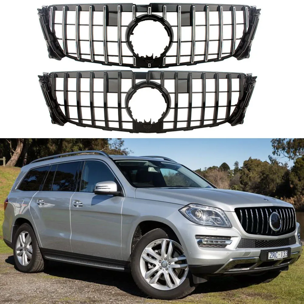 Car-Front-Racing-Bumper-Grilles-Upper-Facelift-Grill-For-Mercedes-Benz ...