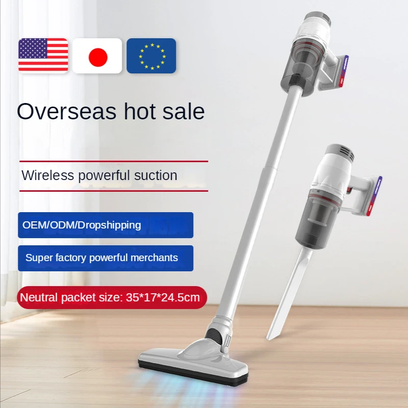 

Hand-held Portable Wireless Cordless Vacuum Cleaner for Home Office USB Charging Vacuum Cleaner Powerful Suction Carpet Cleaner