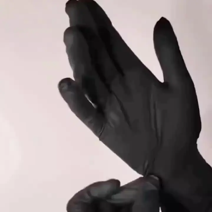 Перчатки черные для мытья Xl