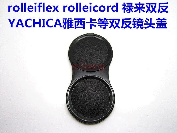Twin-Lens Front Lens Cap Hood Cover Protector Silicone Per Rollei Rolleiflex T, Rolleiflex Mx, Rollecord,Minolta Autodle Camera