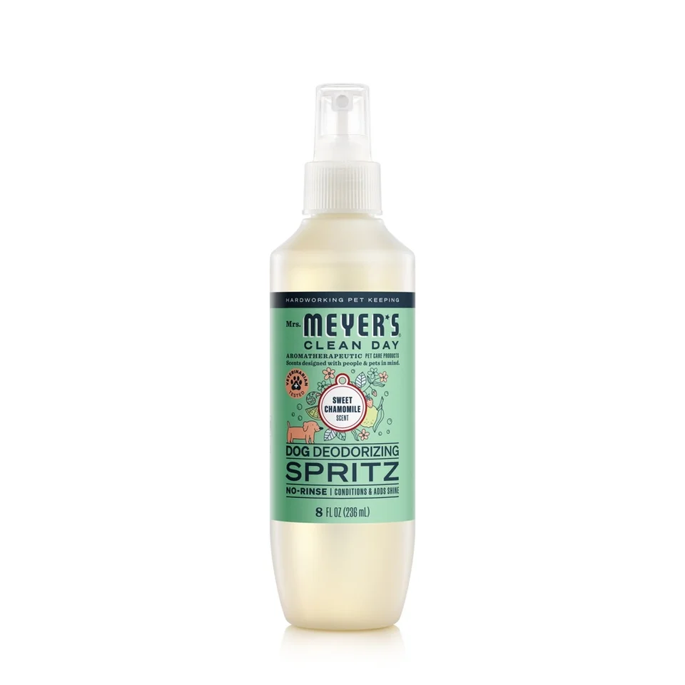 Dog Deodorizing Spray Gentle Formula Chamomile Freshener