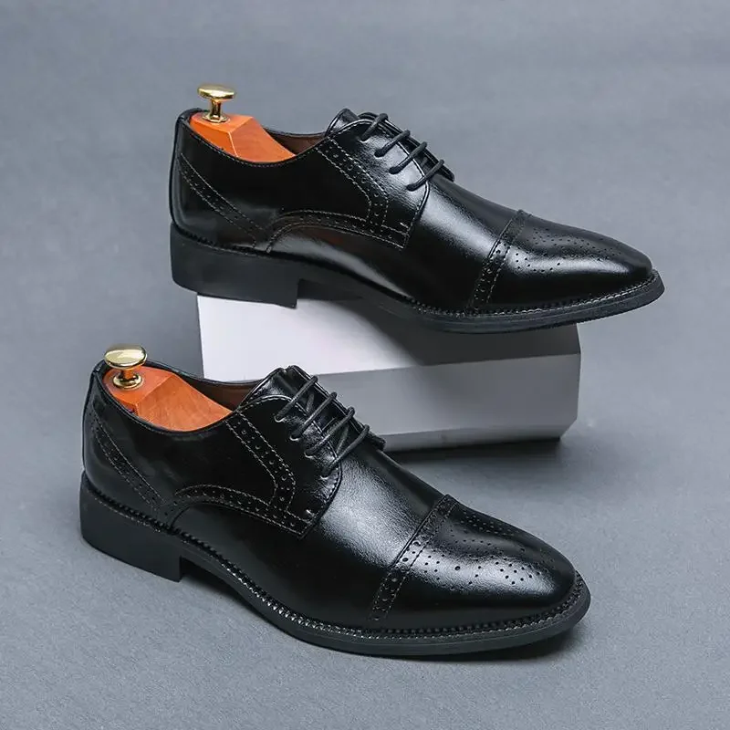 

Men's Shoes Business Italy Dress Shoes Comfortable Oxford Shoes Leisure Work Sports British Style