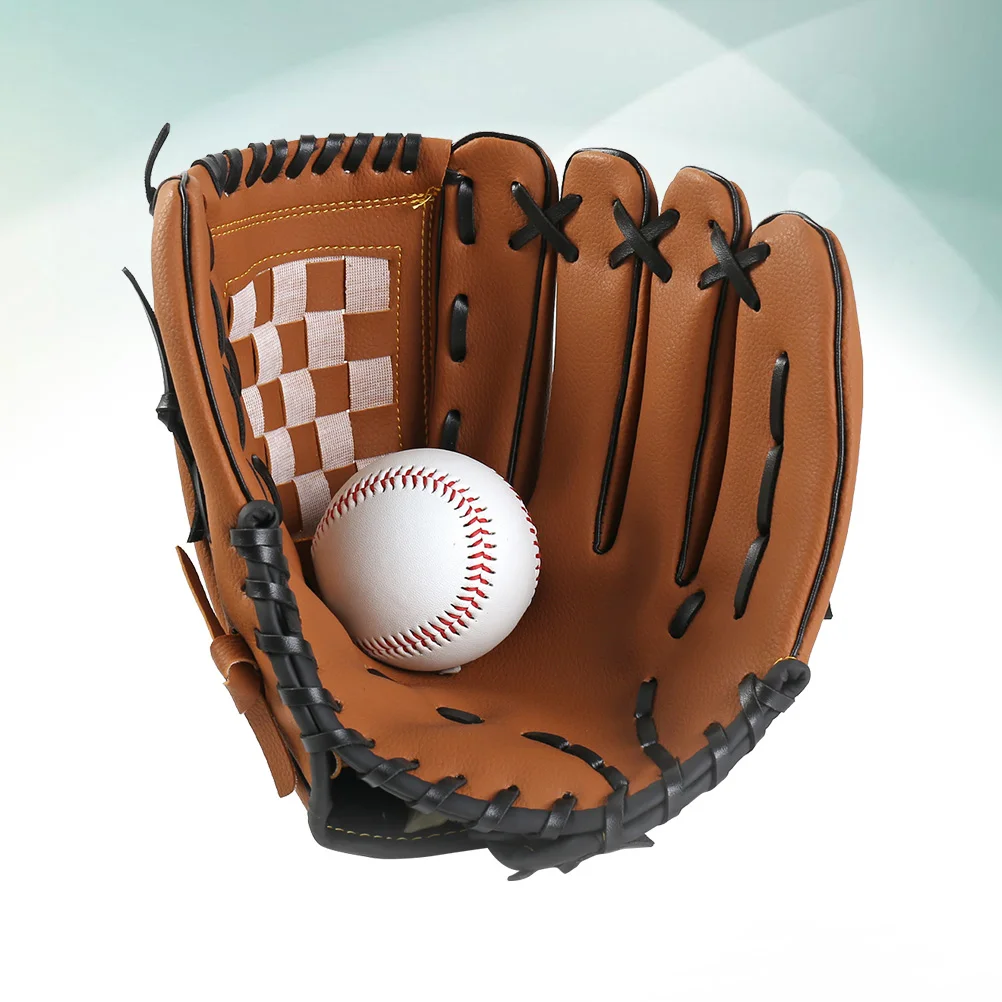 10 5 Thicken Infield Pitcher Baseball Gloves Softball Sports Infielder's Left Hand