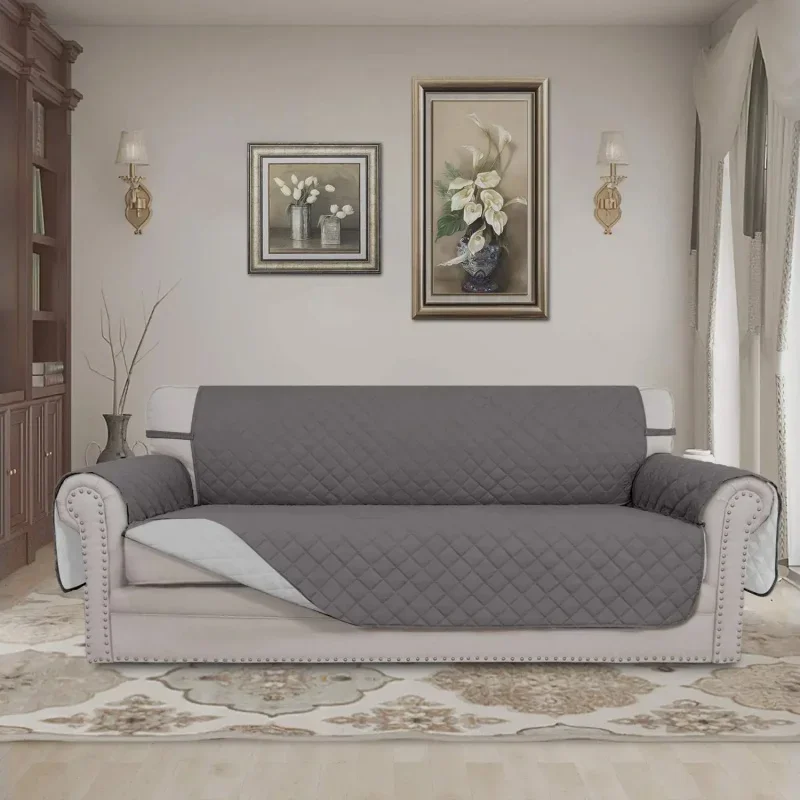 Sofa Cushion 3 Piece Set Multi-Purpose Sofa Cover Abrasion Resistant Pet Sofa Cushion Bite Resistant Blanket Sofa Protectors 4