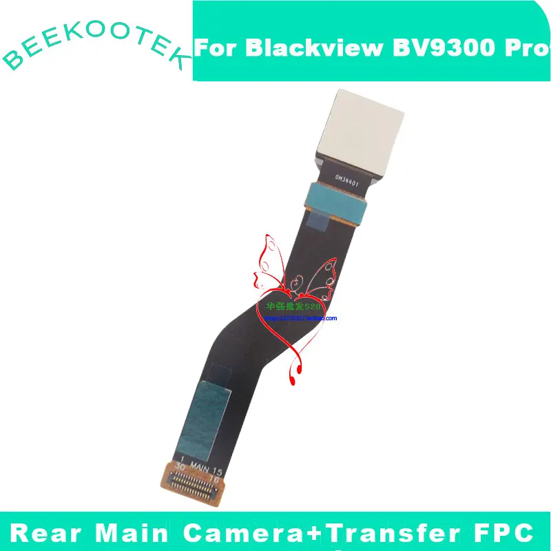Blackview BV9300 Pro 스마트 폰용 전송 FPC 부품이 포함된 새로운 오리지널 Blackview BV9300 Pro 후면 메인 카메라 백 카메라
