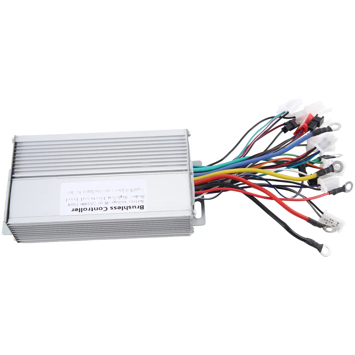 Dc Motor Speed Controller Motor Speed Controller Electric Bike Controller Electric Motor Speed Controller 48V 60V 64V 72V 1000W 1500W Electric Controller 12 Tube Dual Mode E-Bike Brushless Controller Speed Motor