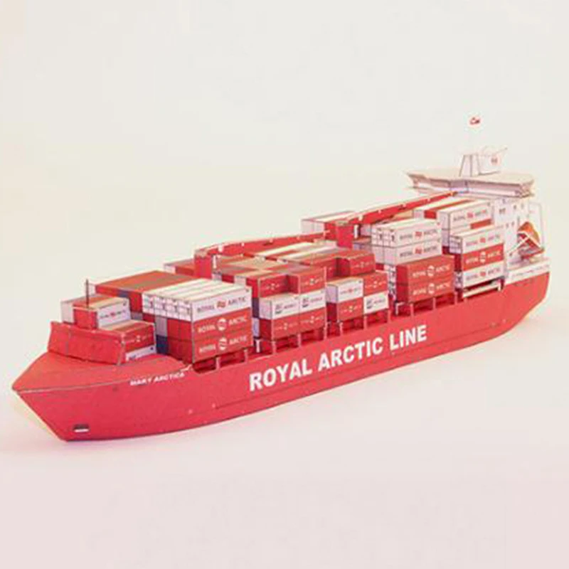 Kit maquette bateau RC papier Mary Arctic 33cm - Modèle à construire