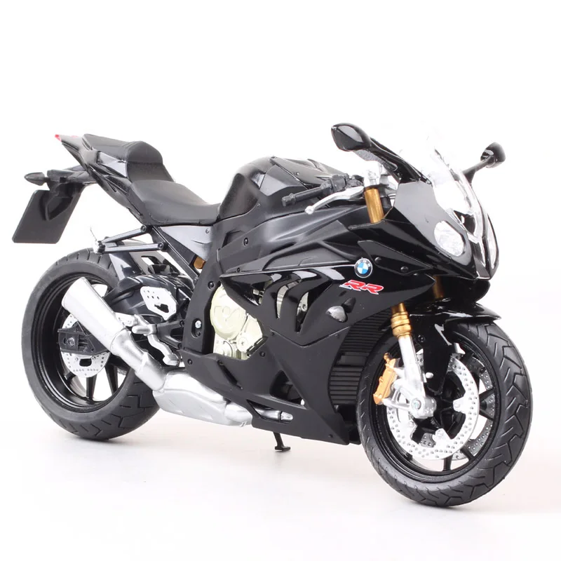 WELLY 1:12 BMW S1000RR 2009 Die Cast Motorcycle Model Toy Vehicle Collection Autobike Shork-Absorber Off Road Autocycle Toys Car 4
