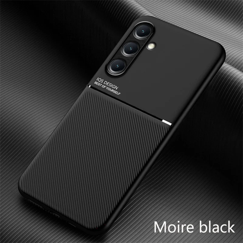 Luxury Leather Magnetic Phone Case - Premium Back Cover