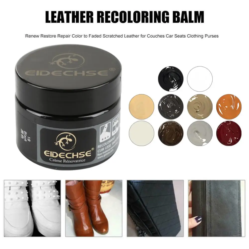 Car Leather Vinyl Repair Kit Leather Paint Cleaner For Auto Seat Sofa Repair Coats Holes Scratch Cracks No Heat Liquid car scratch remover leather repair gel leather repair kit leather cleaner