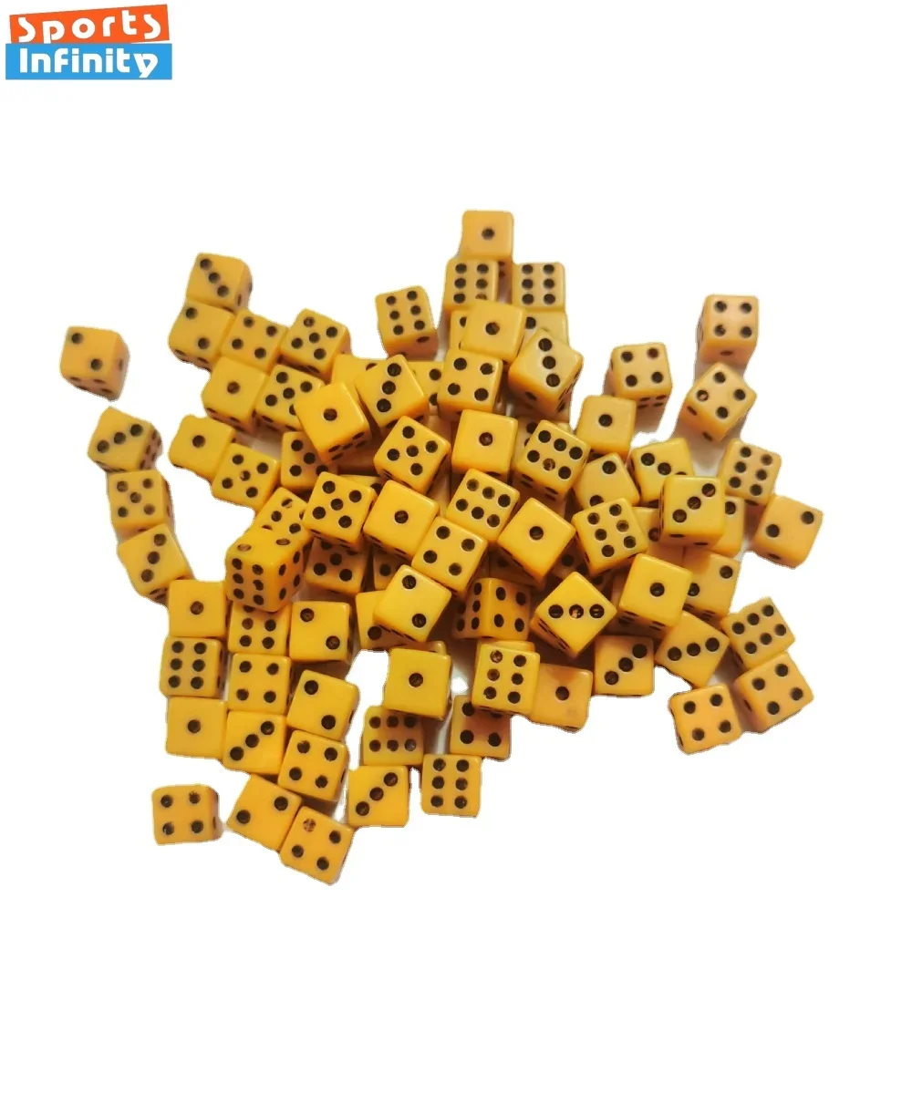 1000pcs/set 8mm Mini Dice Colorful Square Corner Dice Dnd Set Small Number Kit for Board Game Entertainment game dice dice set acrylic dice