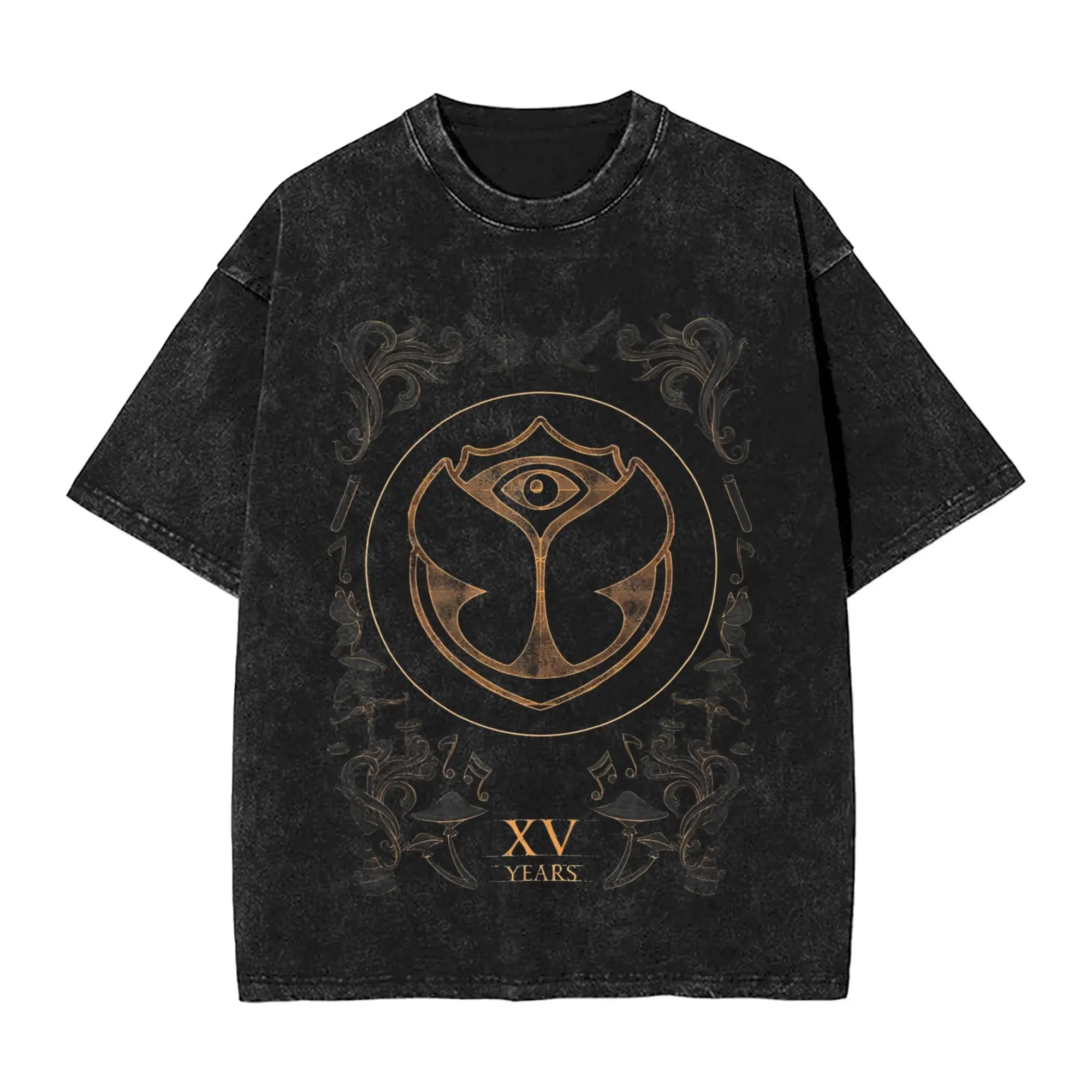 Tomorrowlands 2025, T-Shirt, Strand, Streetwear, T-Shirts, lässig, Harajuku, T-Shirt für Männer, kurze Ärmel, lose T-Shirts