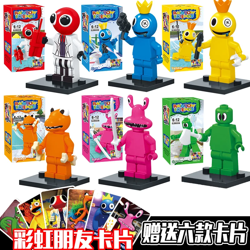 Rainbow Friends Building Blocks Anime Game Character Figure Set Birthday  Gifts Toys Bricks for Kids - AliExpress