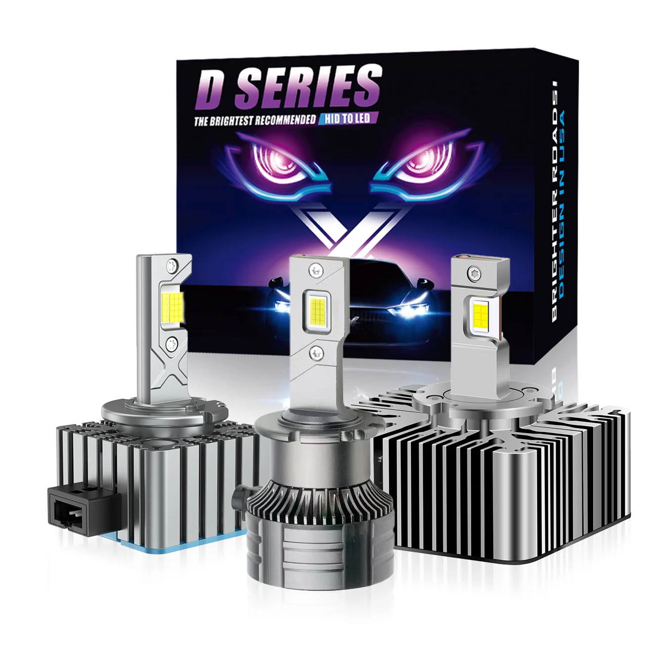 X-7SEVEN X-Apollo D Pro 140W 28000LM 6500K LED Headlight Bulb For Luxury Car D1S/D1R D2S/D2R D3S/D3R D4S/D4 Rwith Canbus