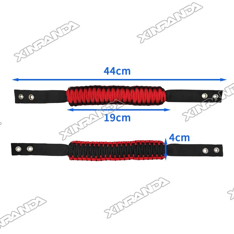Nylon Car Grab Handle Strap Grab Grip Anti-Slip Door Pull Rope for Ford Bronco