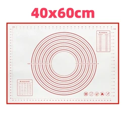 Non-Stick Silicone Baking & Kneading Mat for Pastry, Pizza, and Cake Preparation (40x60cm)