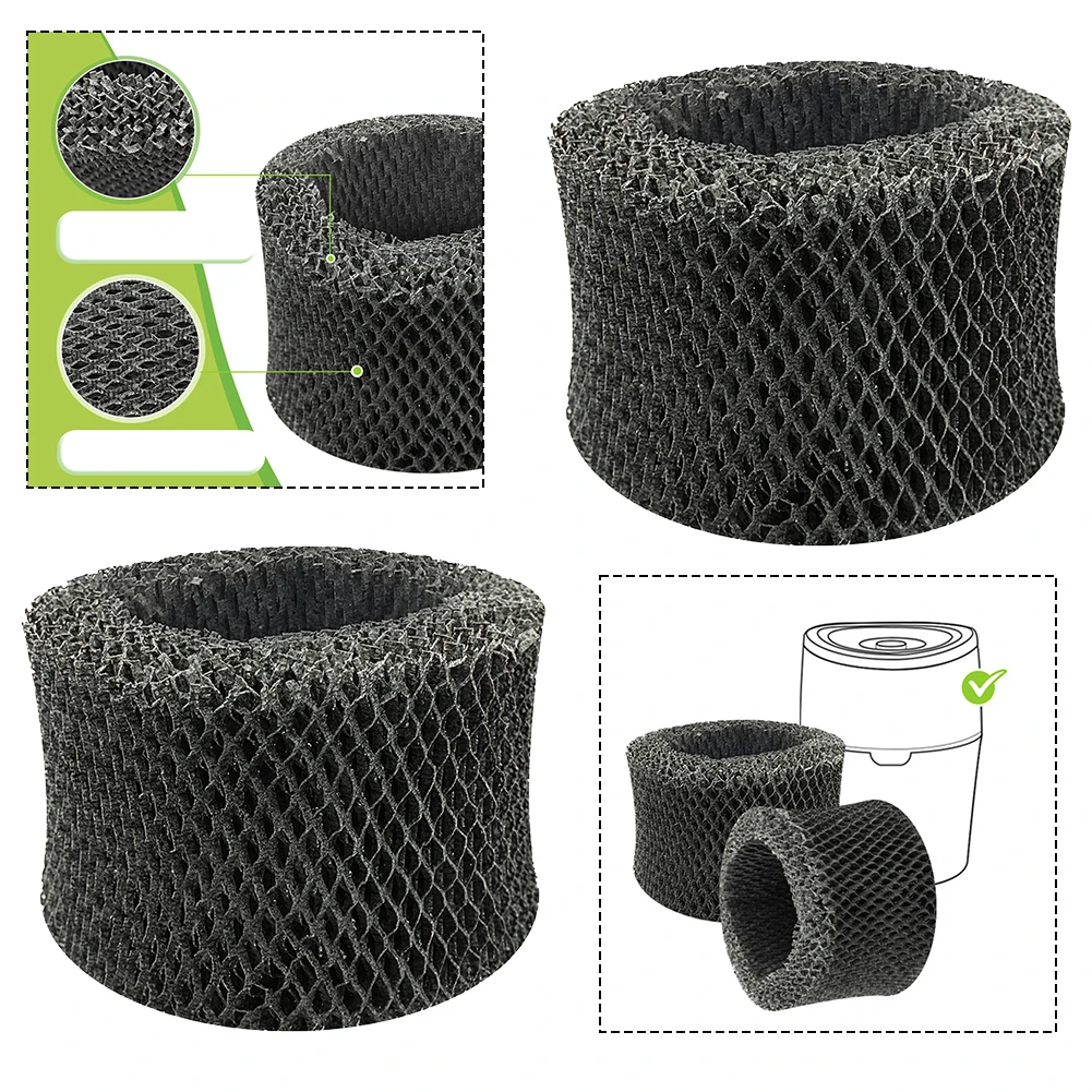 2PC Humidifier Replacement Filter Compatible With HU4102 FY2401 HU4801 4802 4803 4813 4811 Series Humidifier