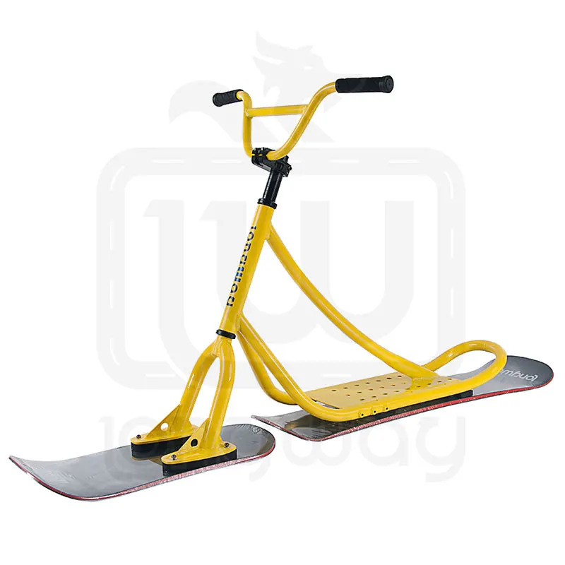 Hot freestyle skiing equipment snowscoot for adult snow bike