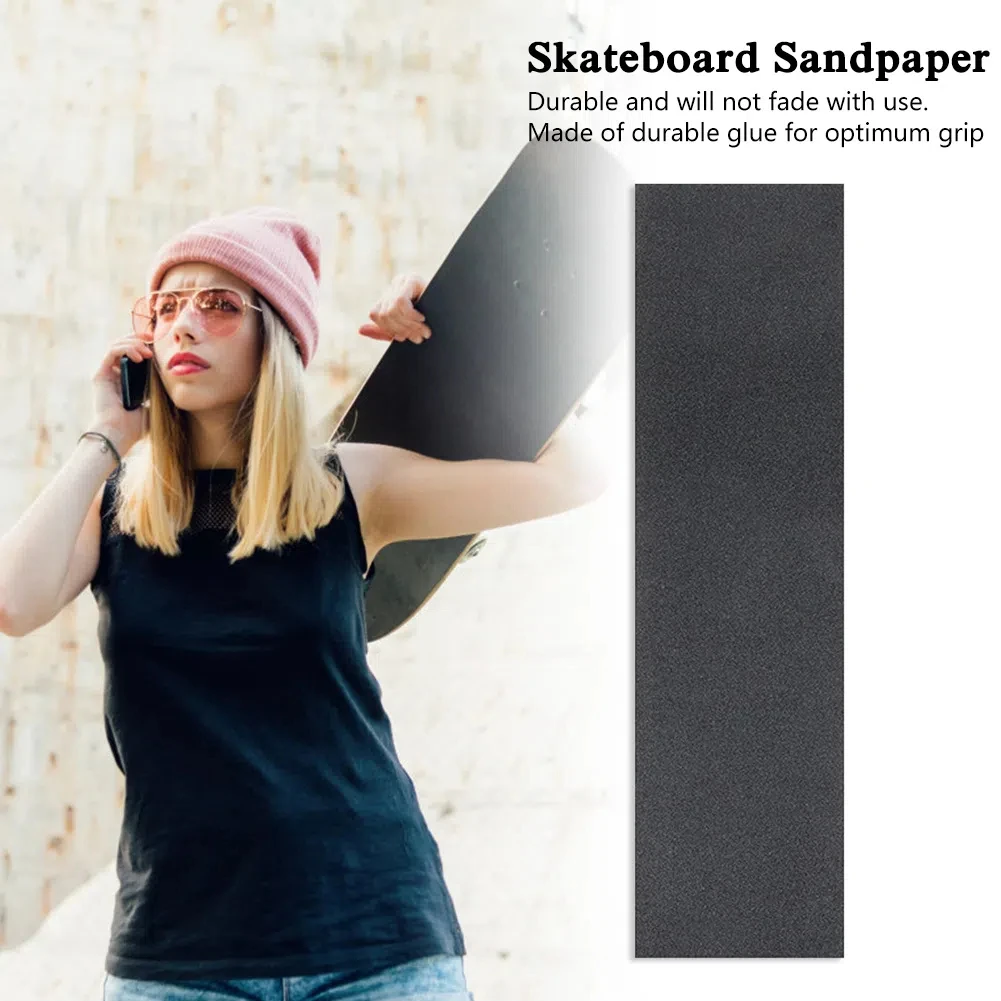 Skateboard Sandpaper 1PC Self-Adhesive Waterproof Wear-Resistant Decks Stickers for Longboard Skateboard