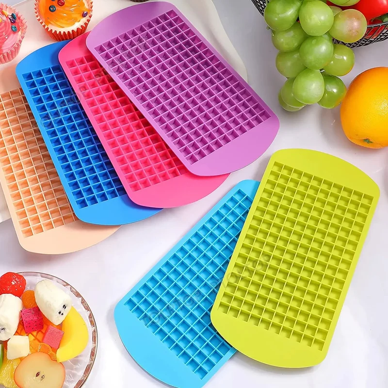 

Силиконовые кубики для льда, 24x12x1 см, 160 ячеек