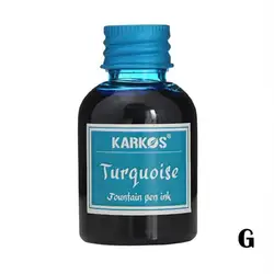 Vibrant 30ml Fountain Pen Ink for Smooth, Effortless Writing - Ideal for Office and Stationery Supplies (Lake blue)