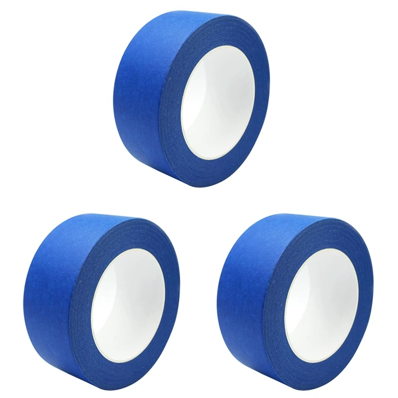 

2 Inch Blue Painters Masking Tape Bulk For Multi-Surface Produce Sharp Lines Residue-Free