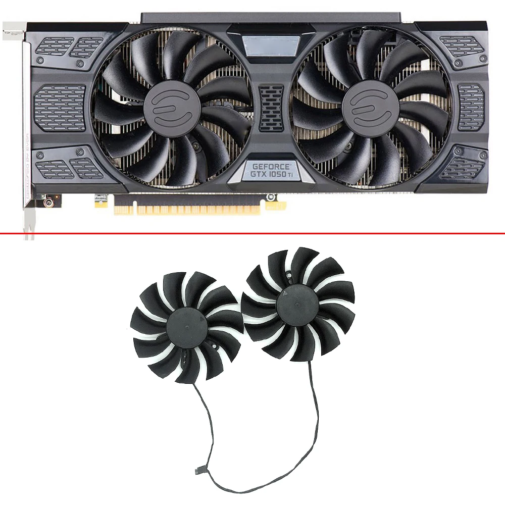 Ventola Di Raffreddamento 44 Pin Nvidia Gtx1050 Ti Gpu Fan Per Evga Geforce Gtx 1050 1050Ti 4Gb Sc Scheda Grafica Ventole Per Schede Video