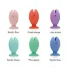 Standing Toothbrush Holder With Suction Cup Portable Tooth Brush Cap Cover Multifunction Fish Shape Silicone Toothbrush Hanger 2